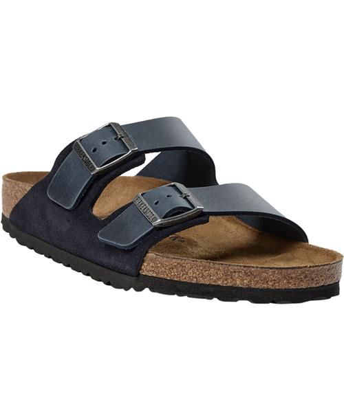 Birkenstock Arizona Leve/leoi Midnight Mand Midnight Sandaler Str 44 - hos Magasin