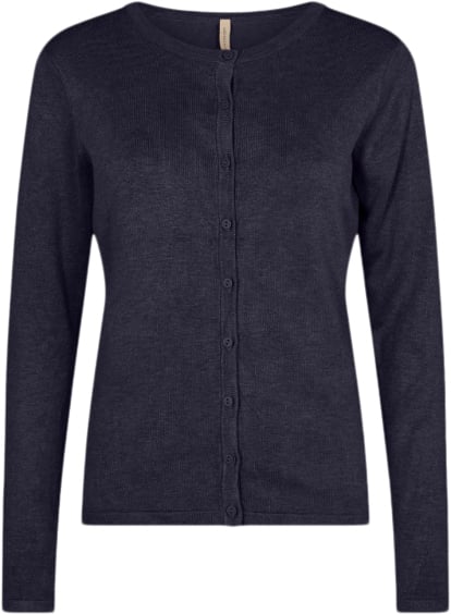 Se soyaconcept Scdollie 446 Kvinde Navy Cardigans Str XS - Nylon hos Magasin ved Magasin