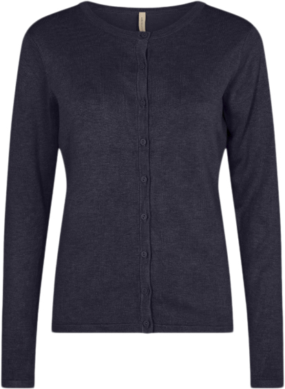 soyaconcept Scdollie 446 Kvinde Navy Cardigans Str XXL - Nylon hos Magasin