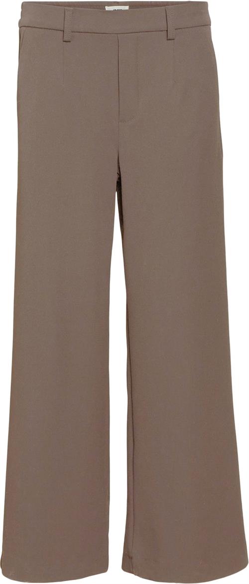 Object Objlisa Wide Pant Noos Kvinde Fossil Bukser Med Brede Ben Str 38 - hos Magasin