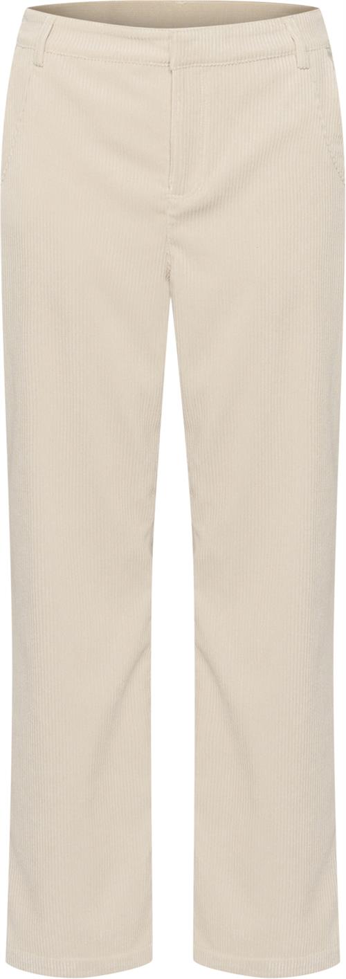 Se Cream Crcory Straight Pant Kvinde Ancient Scroll Bukser Med Lige Ben Str 38/32 - hos Magasin ved Magasin