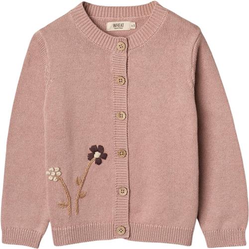 Wheat Strik Cardigan Ella Str 110 / 5 år - 2026 Cardigans Bomuld hos Magasin