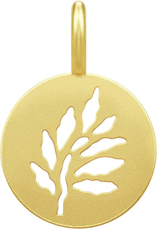 Julie Sandlau Signature Pendant Gold One size - Vedhæng hos Magasin