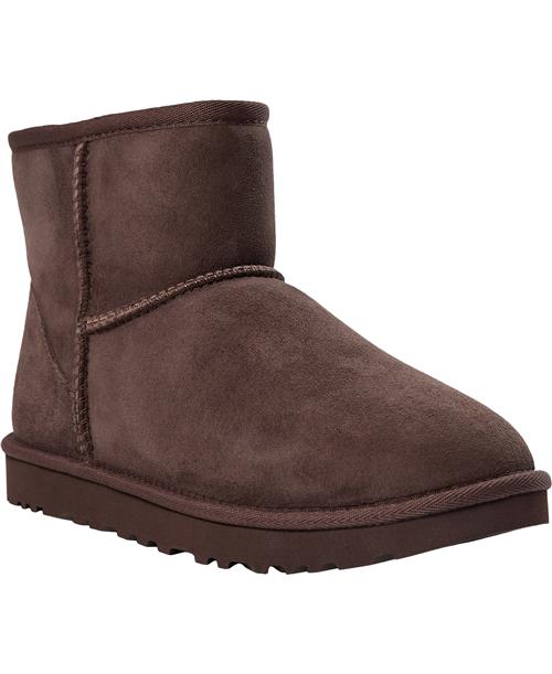 UGG W Classic Mini II Kvinde Burnt Cedar Vinterstøvler Str 43 - hos Magasin