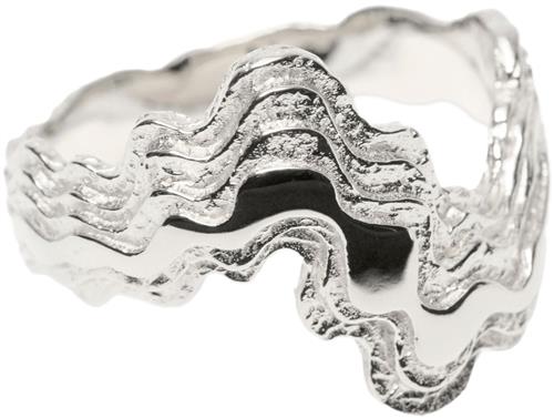 Camille Brinch Jewellery Medium Blurry Layers Ring 56 - Ringe hos Magasin