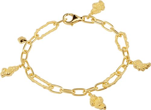 Camille Brinch Jewellery Charm Crush Bracelet 19 cm - Kædearmbånd Med Vedhæng hos Magasin