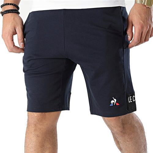 Se Le Coq Sportif ESS Short Regular N°1 M SKY CA Mand White Casual Shorts Str L - Bomuld hos Magasin ved Magasin