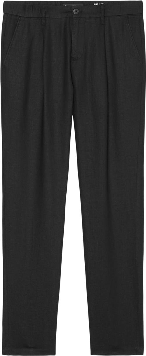 Marc O’Polo Osby Jogger Pleats Mand Black Casual Bukser Str 32 32 - hos Magasin