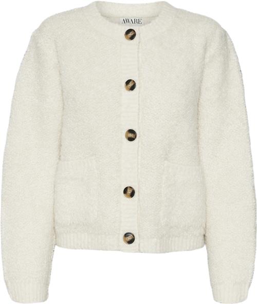 Vero Moda Vmnalani LS Oneck Cardigan VMA Kvinde Birch/melange Sweaters Regular Fit Str S - hos Magasin