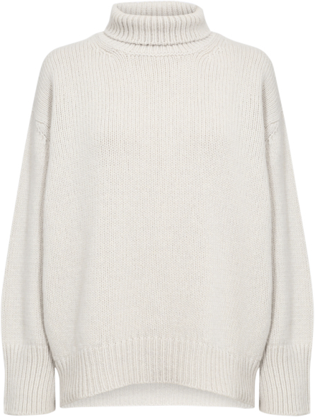 Levete room Lrperle 3 Kvinde L9131 - Silver Lining Melange Sweaters Str S/M - hos Magasin