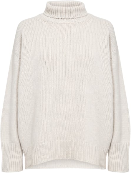 Levete room Lrperle 3 Kvinde L9131 - Silver Lining Melange Sweaters Str L/XL - hos Magasin