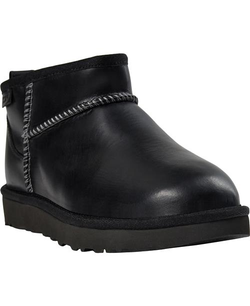 UGG W Classic Ultra Mini Kvinde Black Vinterstøvler Str 43 - hos Magasin