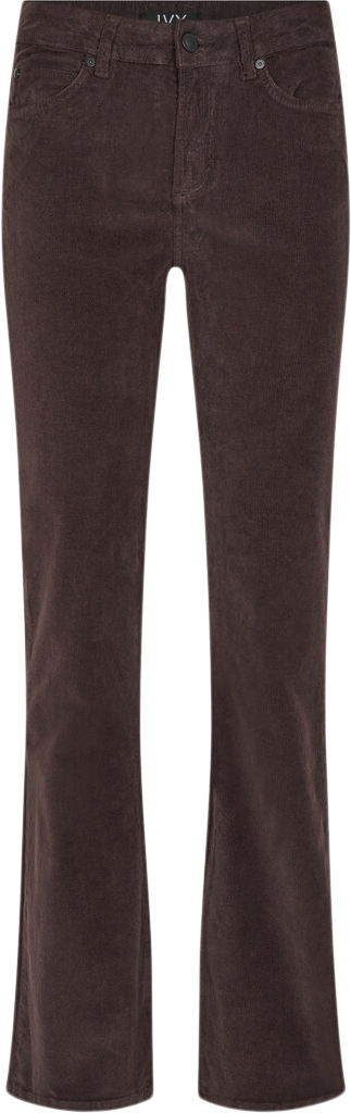 IVY Copenhagen Ivytara Jeans Baby Cord Kvinde Expresso Brown Jeans Skinny Fit Str 30 / 32 - hos Magasin