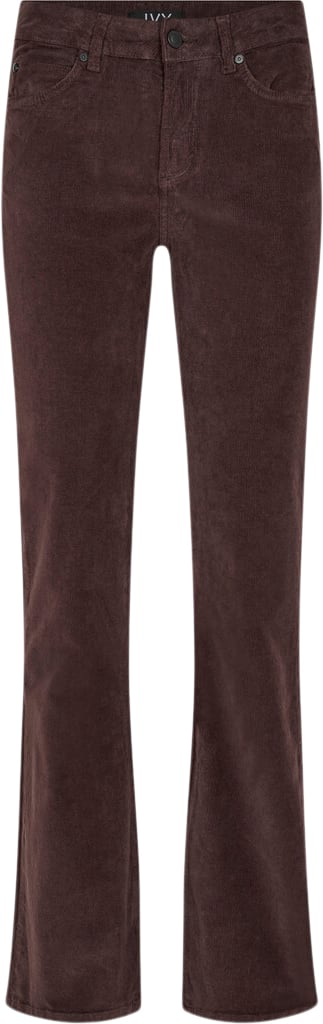 IVY Copenhagen Ivytara Jeans Baby Cord Kvinde Expresso Brown Jeans Skinny Fit Str 26 / 32 - hos Magasin