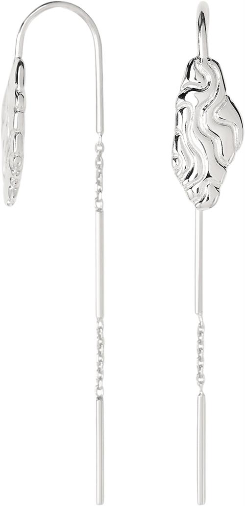 Camille Brinch Jewellery Short Liquid Flow Earline Sold as a pair - Ørehænger hos Magasin