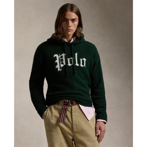 Polo Ralph Lauren Alpaca Blendlsl-plo Mand Moss Agate Combo Hoodies Str L - hos Magasin