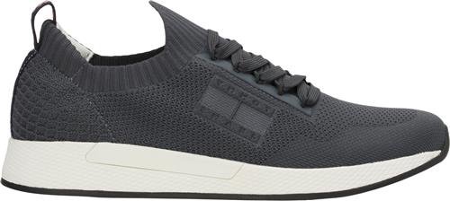 Tommy Hilfiger TJM Elevated Runner Knitted Mand New Charcoal Sneakers Str 41 - hos Magasin