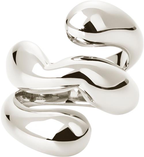 Se Camille Brinch Jewellery Twisty Puffer Ring 56 - Ringe hos Magasin ved Magasin