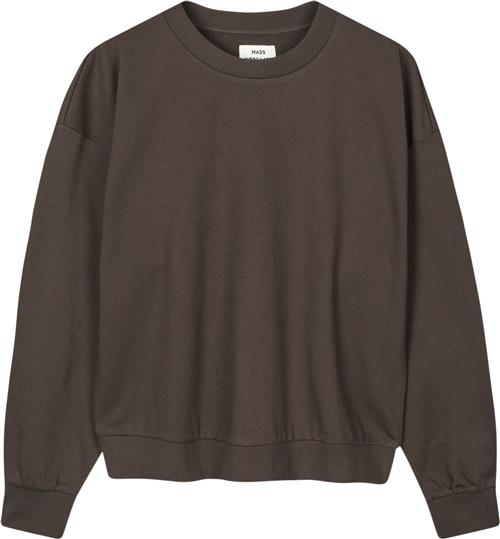 Mads Nørgaard - Copenhagen Airy Sweat Denver Sweatshirt Mand Brun Sweatshirts Str S - hos Magasin