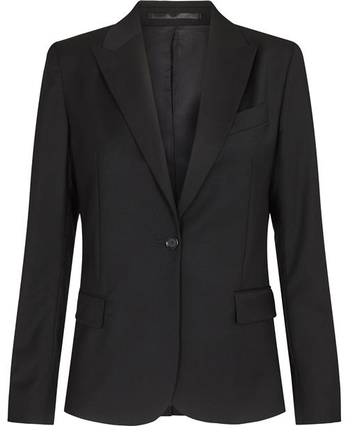 Filippa K Sasha Cool Wool Blazer Kvinde Black Blazere Str 42 - hos Magasin