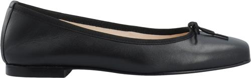 Bianco Biaemily Karré Ballerina Smooth Leather Kvinde Black Ballerinaer Str 40 - hos Magasin