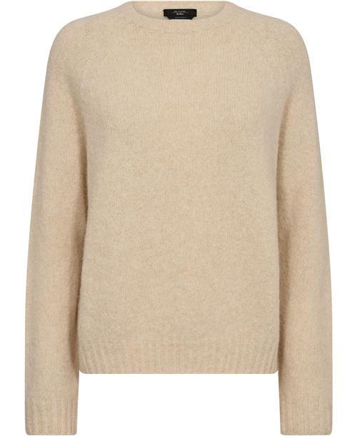 Se Weekend Max Mara Ghiacci Kvinde Ecru Sweaters Str S - hos Magasin ved Magasin