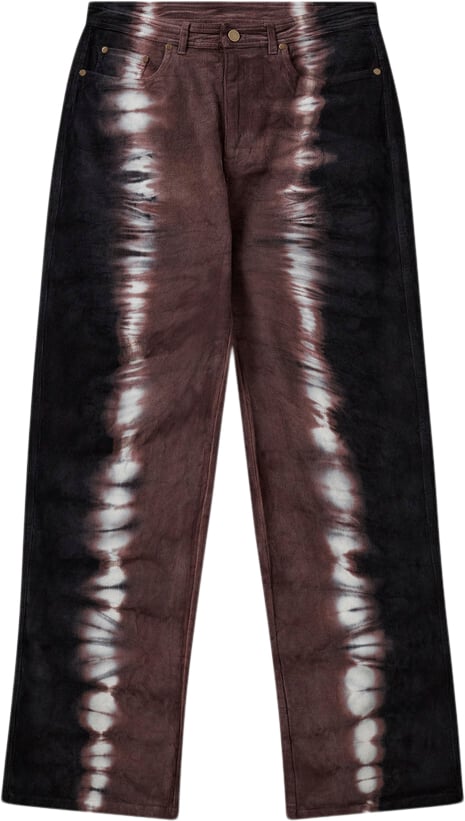 H2OFAGERHOLT Brasilia Pants Tie Dye Kvinde Black Tie Dye Bukser Str L - hos Magasin