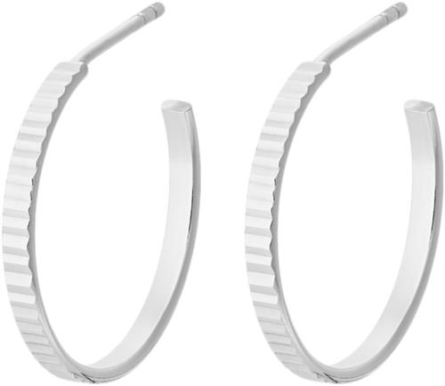 Pernille Corydon Jewellery Reflection Hoops Size 20 mm - Creoler hos Magasin