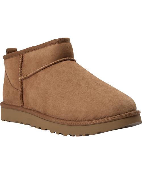 Se UGG W Classic Ultra Mini Kvinde Chestnut Vinterstøvler Str 43 - hos Magasin ved Magasin