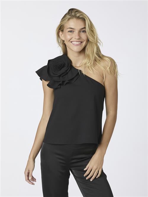 Neo Noir Kelina Rose Top Kvinde Black Toppe Str 42 - hos Magasin