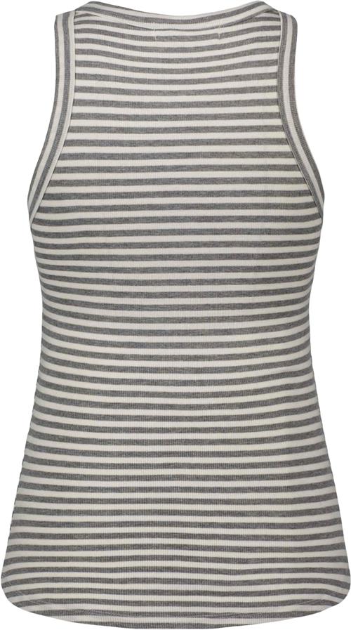 Se Sofie Schnoor Top Kvinde Grey Striped Tanktoppe Str L - hos Magasin ved Magasin