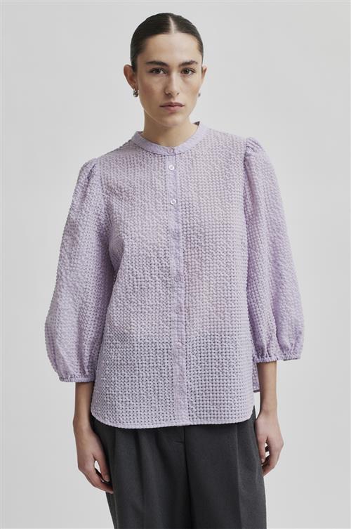 Second Female Tascha New Shirt Kvinde Orchid Petal Skjorter Str M - hos Magasin