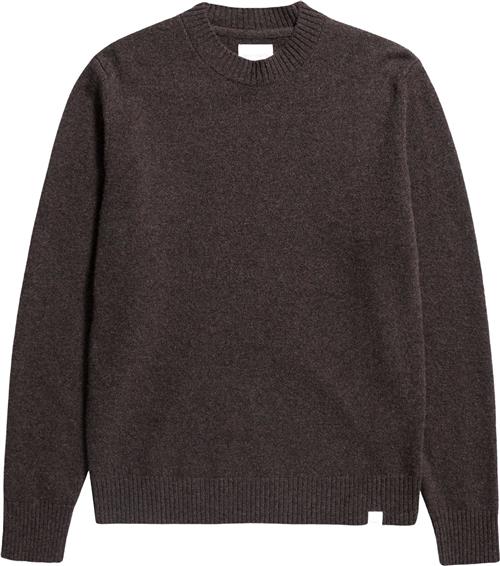 Se Norse Projects Norse Standard Merino Lambswool Sweater Mand Heathland Brown Sweaters Str L Merino - hos Magasin ved Magasin