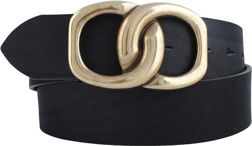 BOSSWIK D10208/40 Belt, Black 090 - Bælter Læder hos Magasin