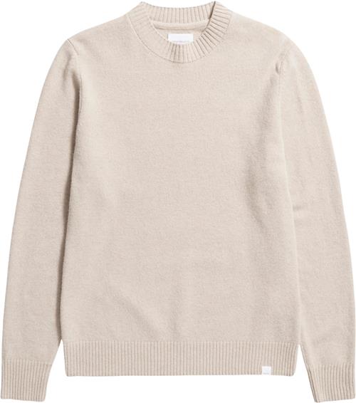 Se Norse Projects Norse Standard Merino Lambswool Sweater Mand Oatmeal Sweaters Str S Merino - hos Magasin ved Magasin