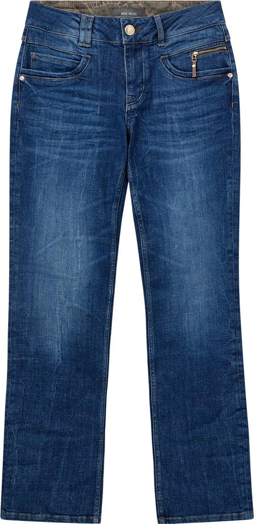 Se Mos Mosh Mmcarla Naomi Group Jeans Kvinde Dark Blue Straight Jeans Str 32/Regular - hos Magasin ved Magasin