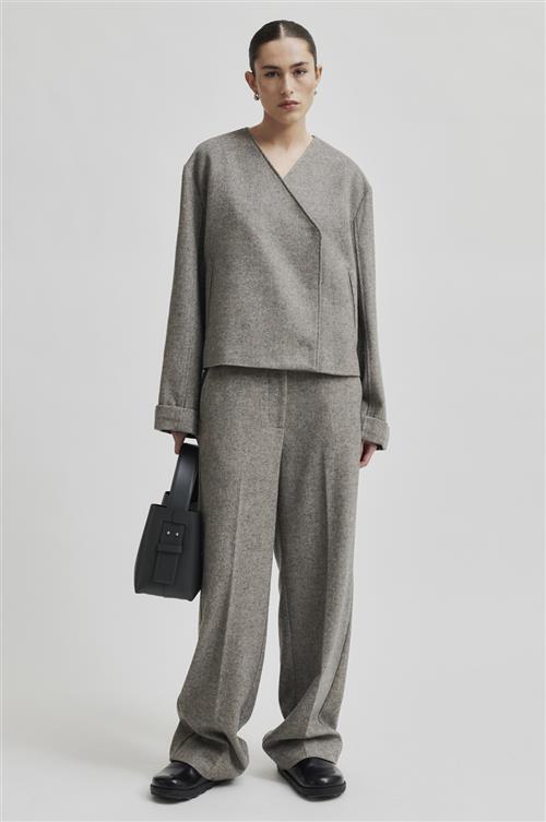 Second Female Levi Trousers Kvinde Volcanic Ash Bukser Str L - hos Magasin