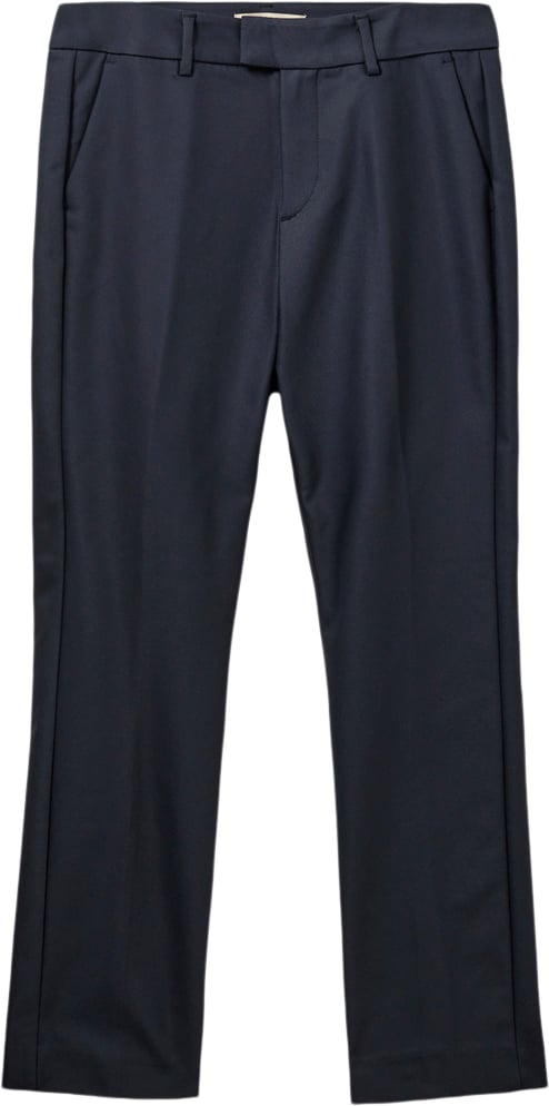 Se Mos Mosh Ellen Night Pant Kvinde Navy Bukser Med Lige Ben Str 32/Regular - hos Magasin ved Magasin