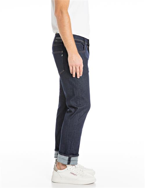 Replay Satoriale Demin Jeans Mand Blå Jeans Str 31/30 - hos Magasin