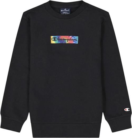 Champion Tiedye Script Logo Sweatshirt M - Sweatshirts hos Magasin