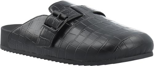 Se Bianco Sand Mule #C Kvinde Black Croco Slip-ins Str 41 - hos Magasin ved Magasin