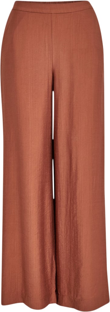 Minus Msseria Pants Kvinde Desert Sand Bukser Med Brede Ben Str 40 - hos Magasin