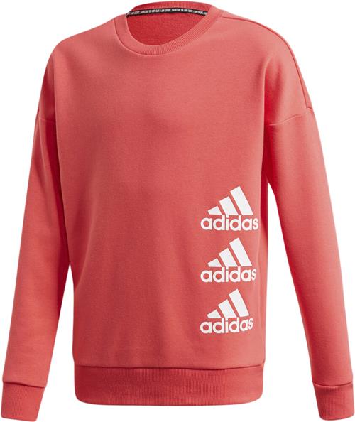 adidas Must Haves Crew Sweatshirt 128 - Sweatshirts & Hættetrøjer Bomuld hos Magasin