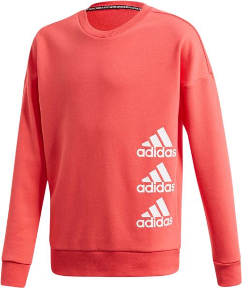 adidas Must Haves Crew Sweatshirt 104 - Sweatshirts & Hættetrøjer Bomuld hos Magasin