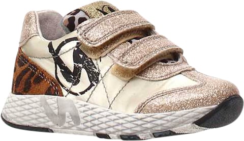 Naturino Jesko VL Sneaker Gold Gold Sneakers Str 27 - Læder hos Magasin