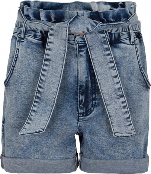 Costbart Nahle High Waist Denim Shorts Str 25 Denim - Blå Shorts & Bloomers hos Magasin