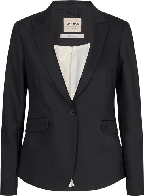 Mos Mosh Blake Night Blazer Kvinde Black Blazere Str 34 - hos Magasin