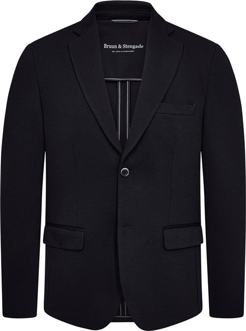 Bruun & Stengade BS Riviere Classic Fit Blazer Mand Navy Blazere Str 46 - hos Magasin