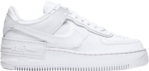 Nike air Force 1 Shadow Kvinde White Sneakers Str 36.5 - Læder hos Magasin