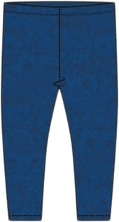 Soft Gallery Sgbpaula OWL Leggings Str 6m - True Blue Leggings hos Magasin